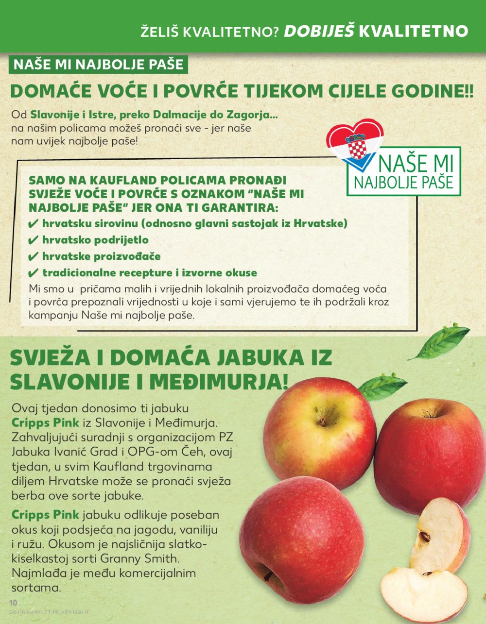 Kaufland katalog Prehrana 06.12.-12.12.2023. Vodice