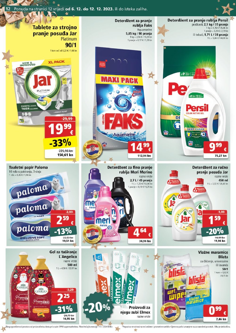 SPAR katalog Akcija 06.12.-12.12.2023.