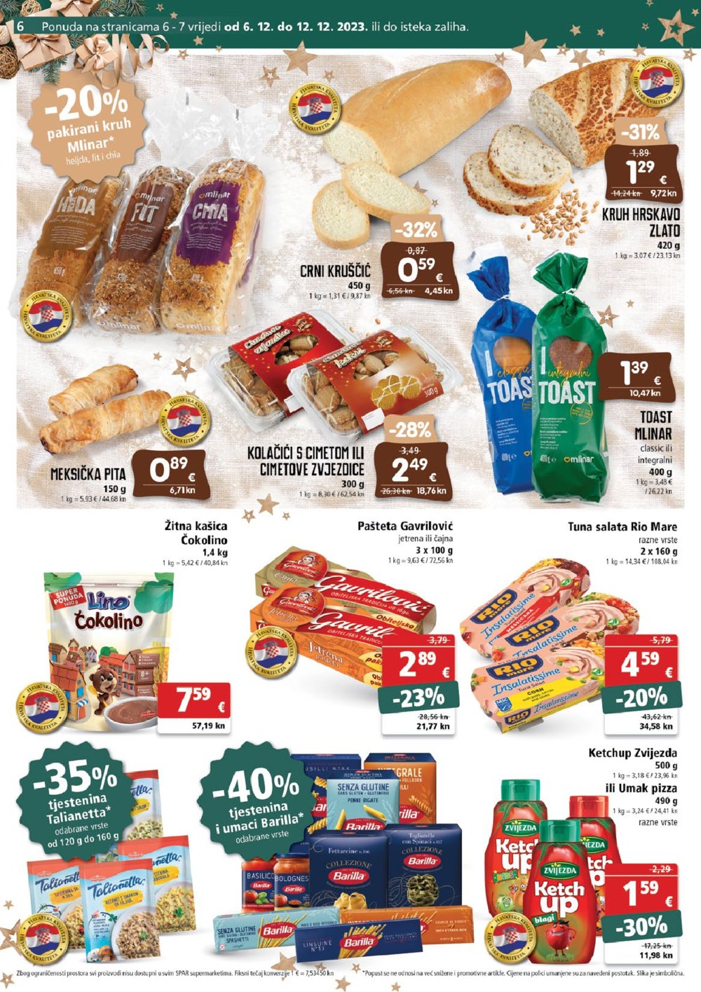 SPAR katalog Akcija 06.12.-12.12.2023.