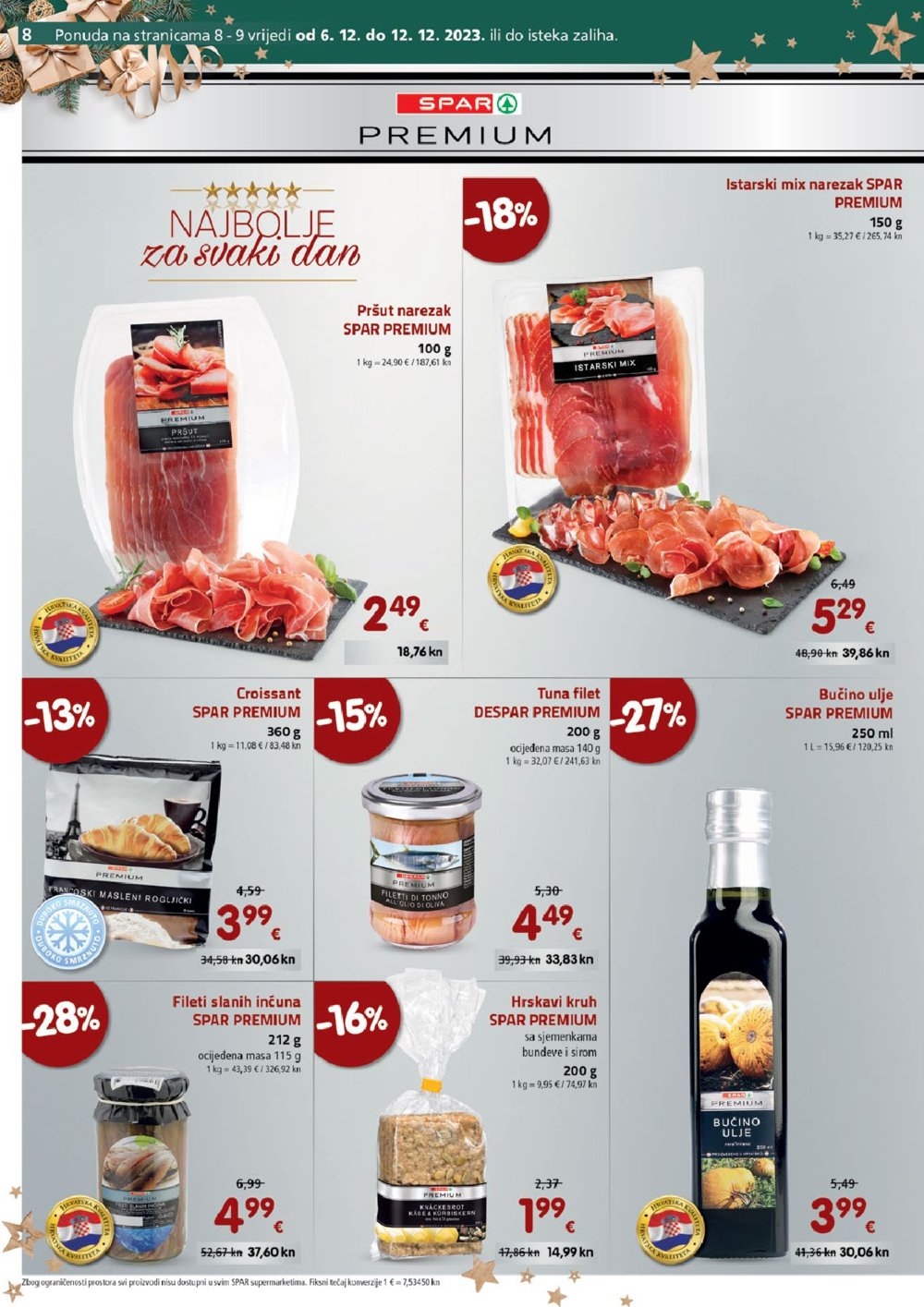 SPAR katalog Akcija 06.12.-12.12.2023.