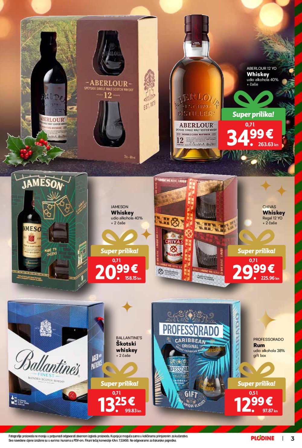 Plodine katalog Božićnih poklon paketa 06.12.-17.12.2023.