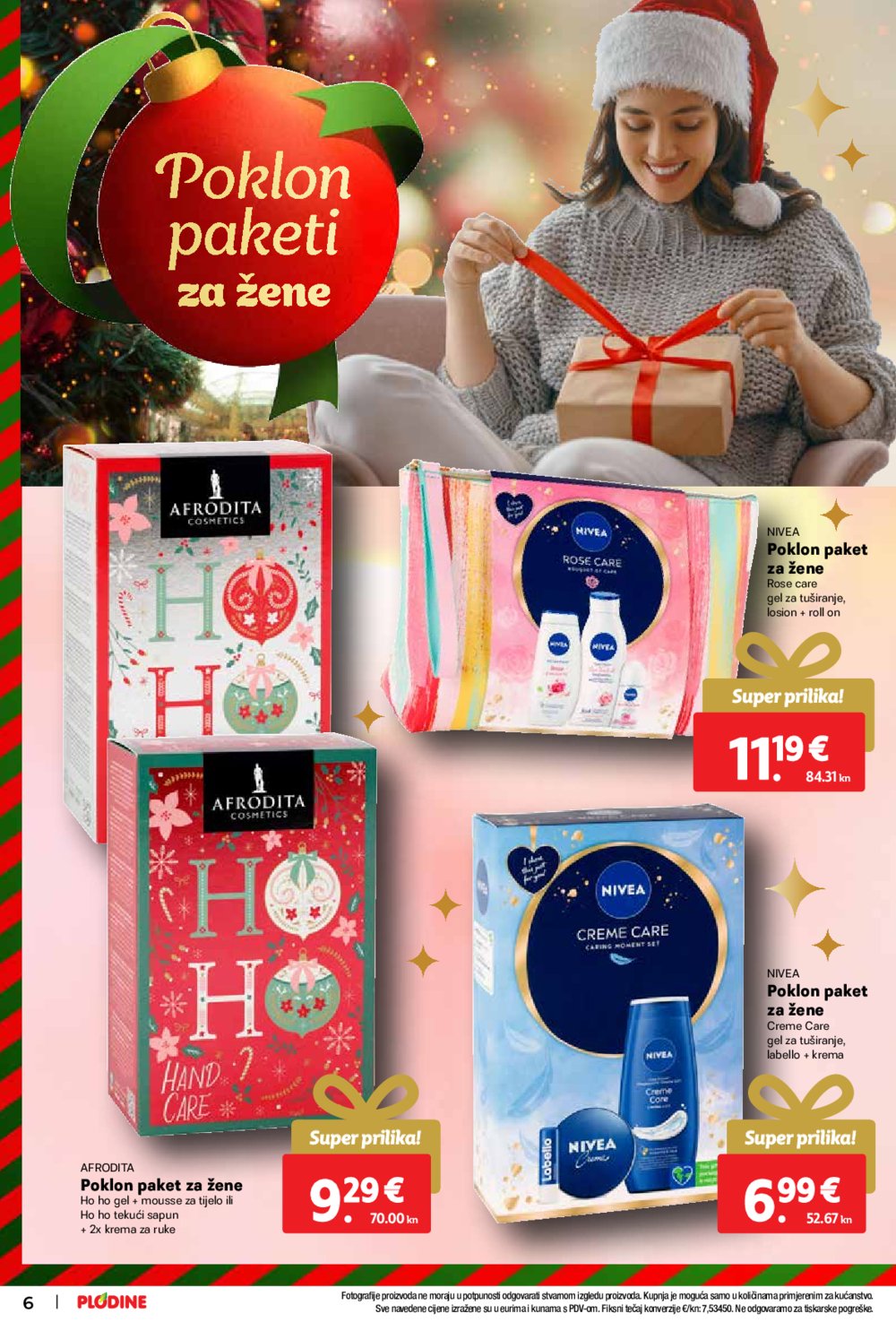 Plodine katalog Božićnih poklon paketa 06.12.-17.12.2023.