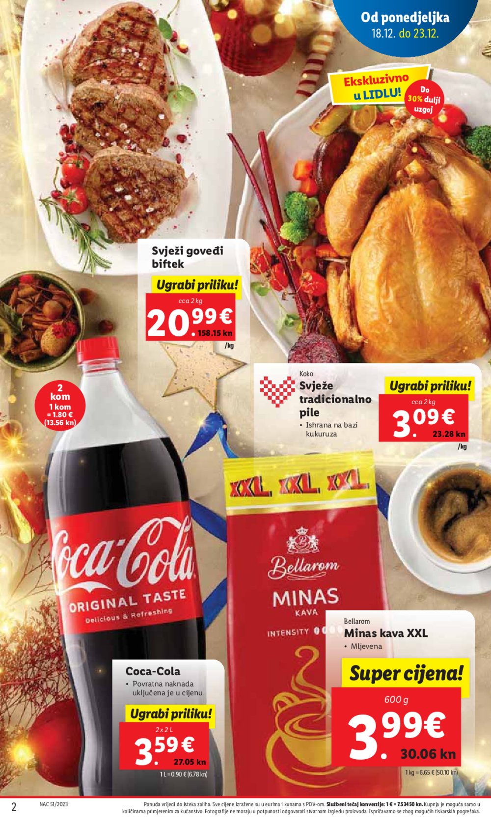 Lidl katalog Super ponuda od ponedjeljka 18.12.-23.12.2023.