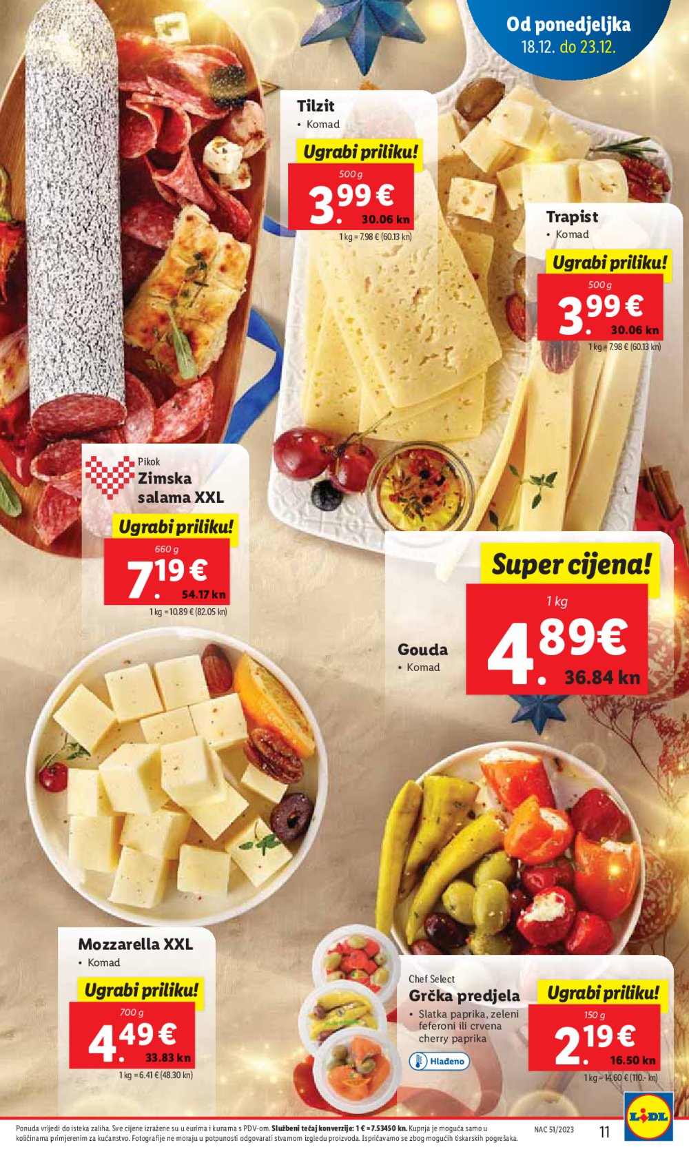 Lidl katalog Super ponuda od ponedjeljka 18.12.-23.12.2023.