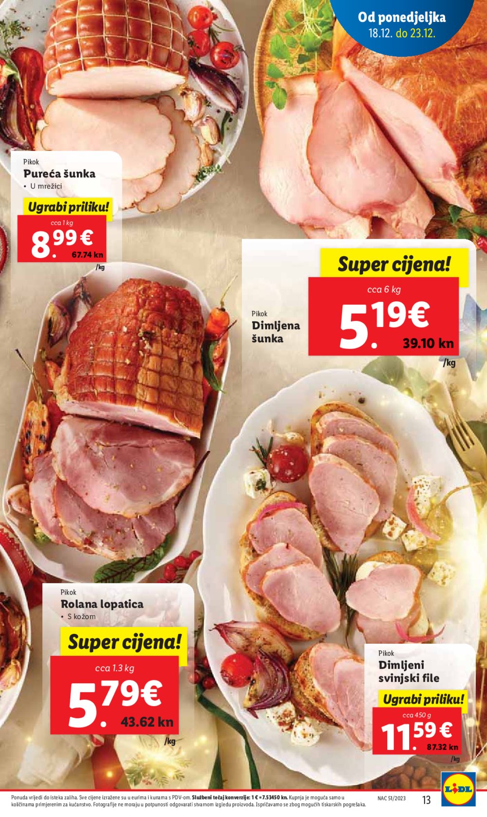 Lidl katalog Super ponuda od ponedjeljka 18.12.-23.12.2023.