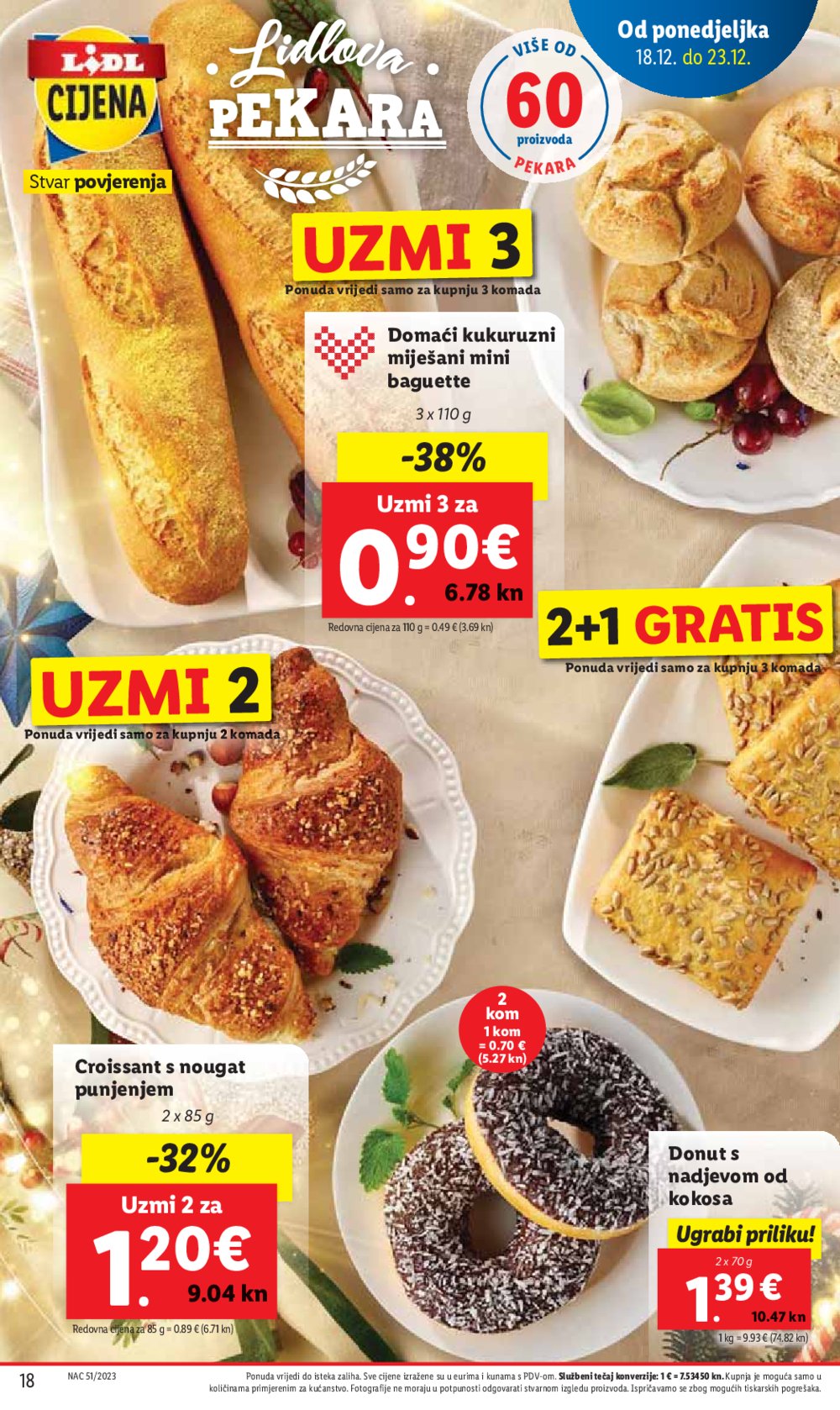 Lidl katalog Super ponuda od ponedjeljka 18.12.-23.12.2023.