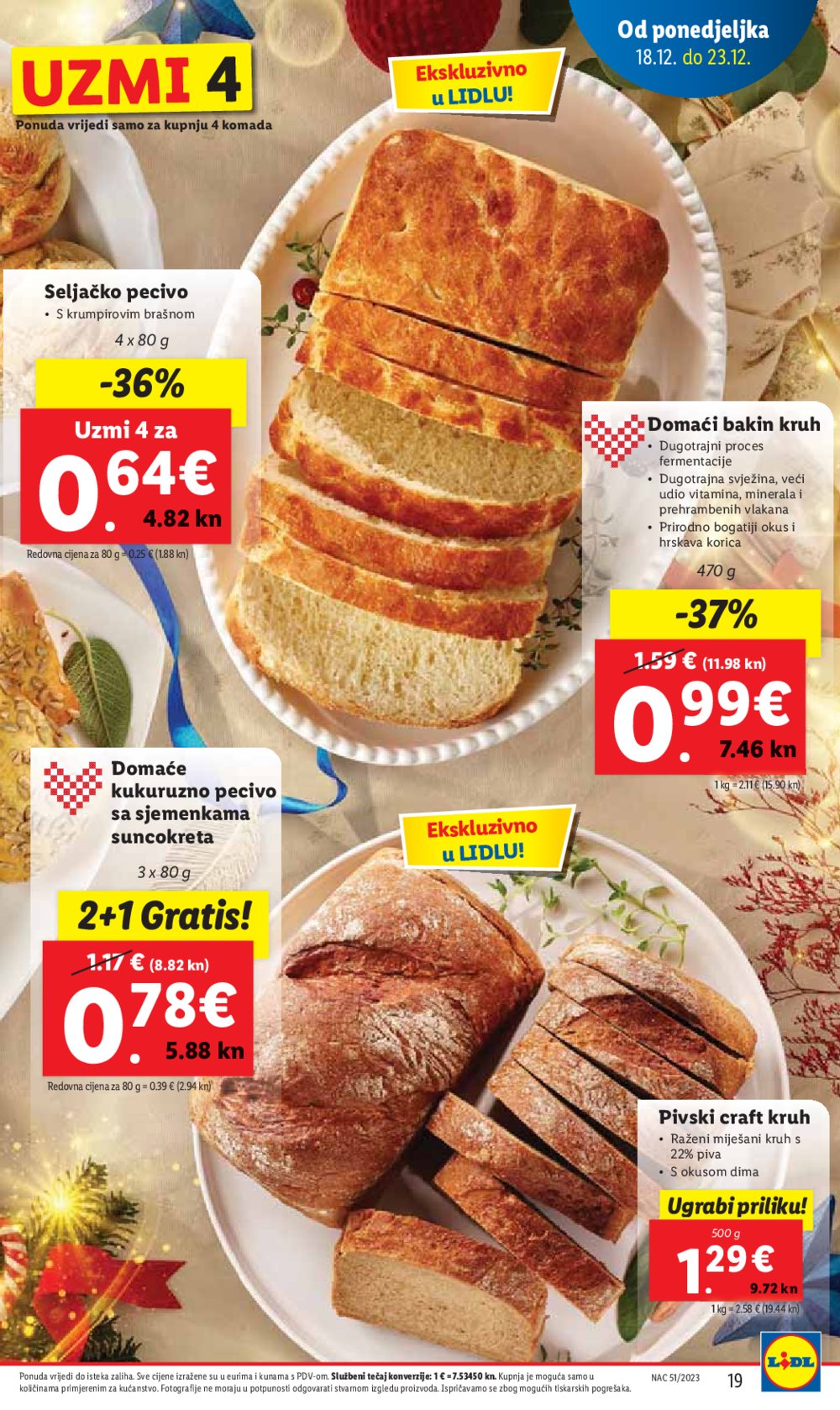 Lidl katalog Super ponuda od ponedjeljka 18.12.-23.12.2023.