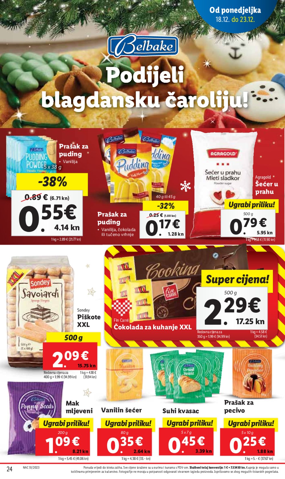 Lidl katalog Super ponuda od ponedjeljka 18.12.-23.12.2023.