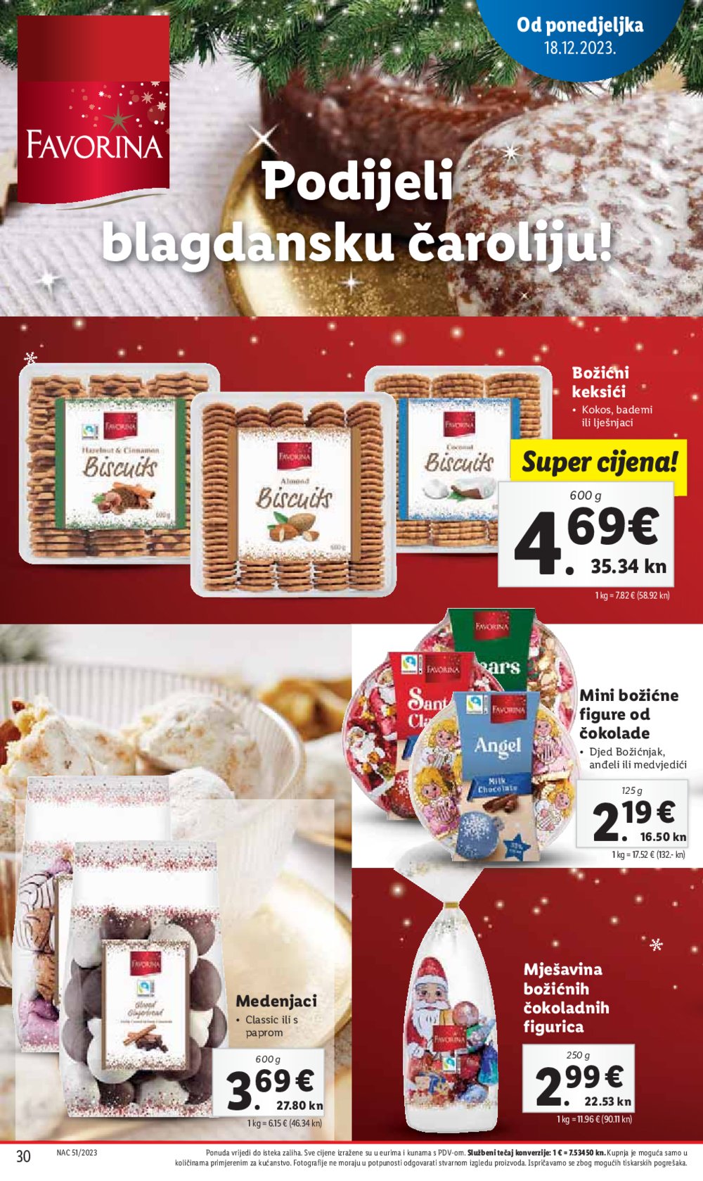 Lidl katalog Super ponuda od ponedjeljka 18.12.-23.12.2023.