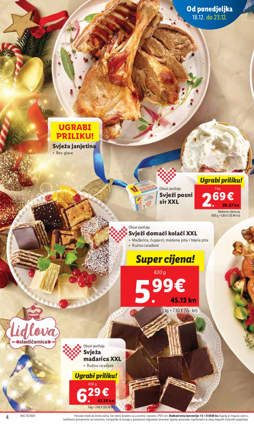 Lidl katalog Super ponuda od ponedjeljka 18.12.-23.12.2023.