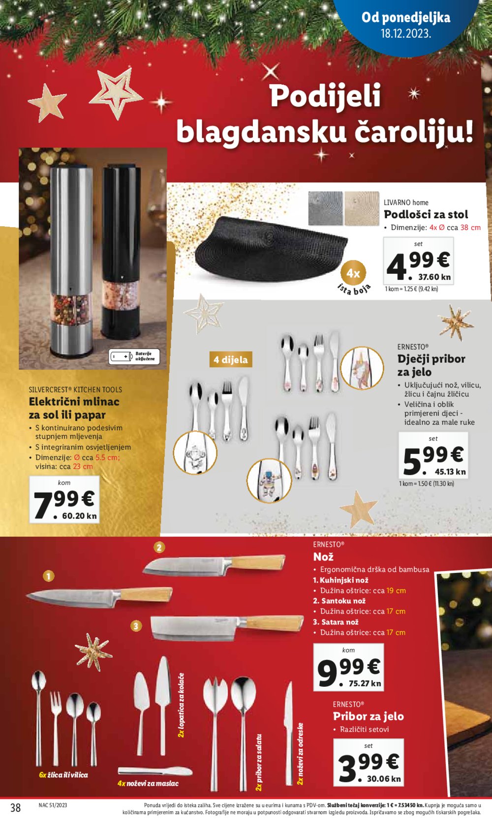 Lidl katalog Super ponuda od ponedjeljka 18.12.-23.12.2023.