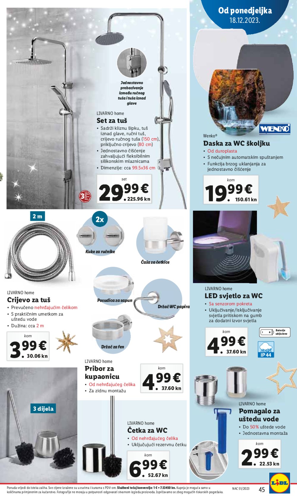 Lidl katalog Super ponuda od ponedjeljka 18.12.-23.12.2023.