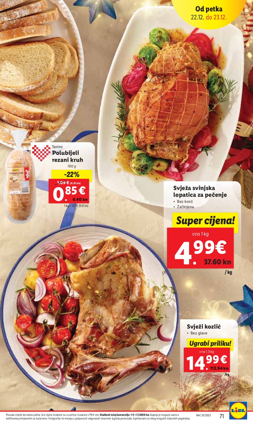 Lidl katalog Super ponuda od ponedjeljka 18.12.-23.12.2023.