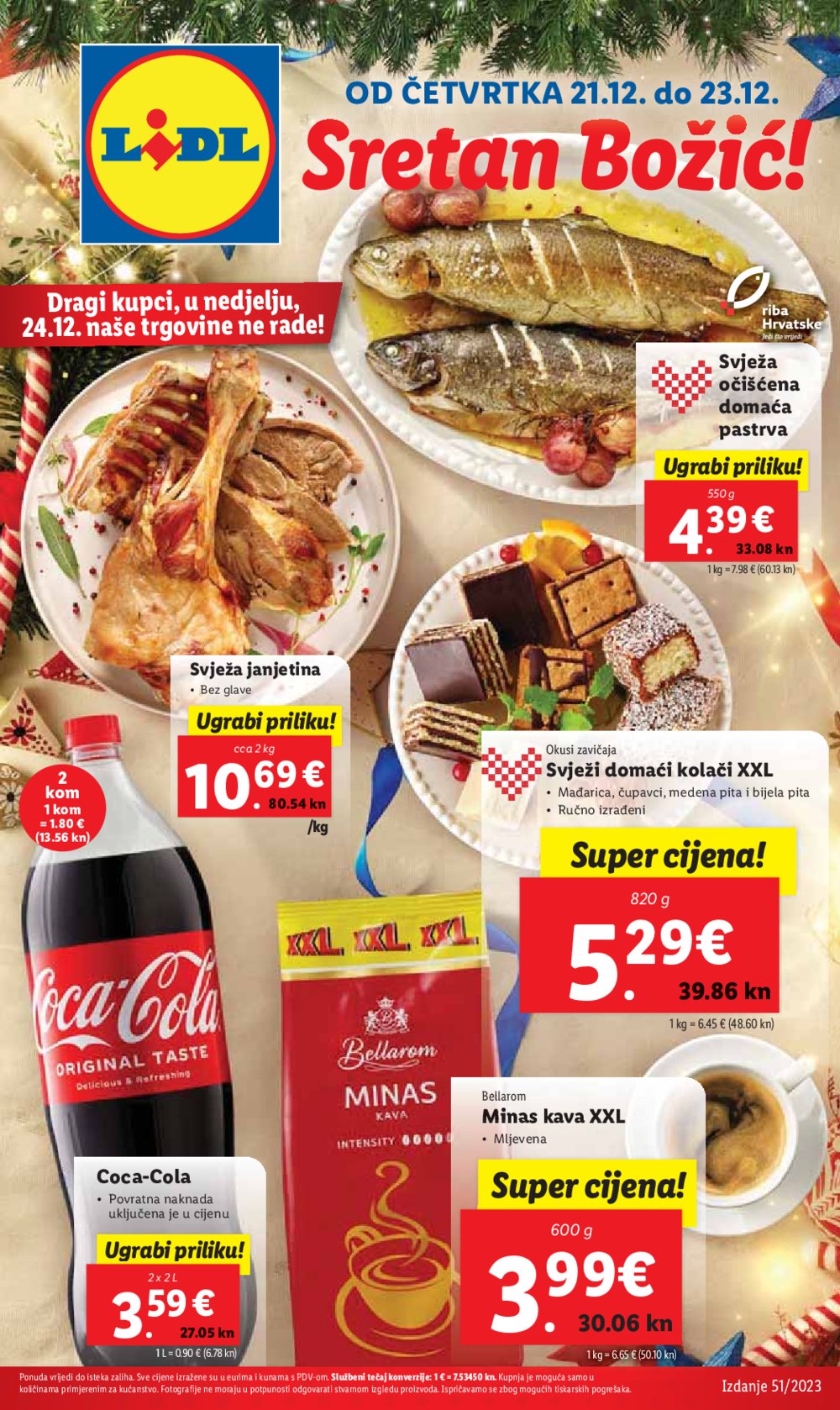 Lidl katalog Ponuda od četvrtka 21.12.-23.12.2023.