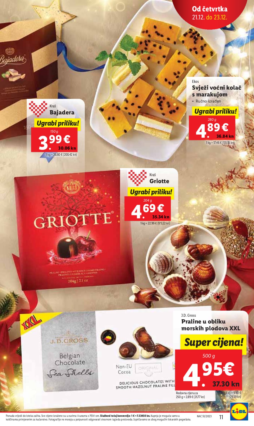 Lidl katalog Ponuda od četvrtka 21.12.-23.12.2023.