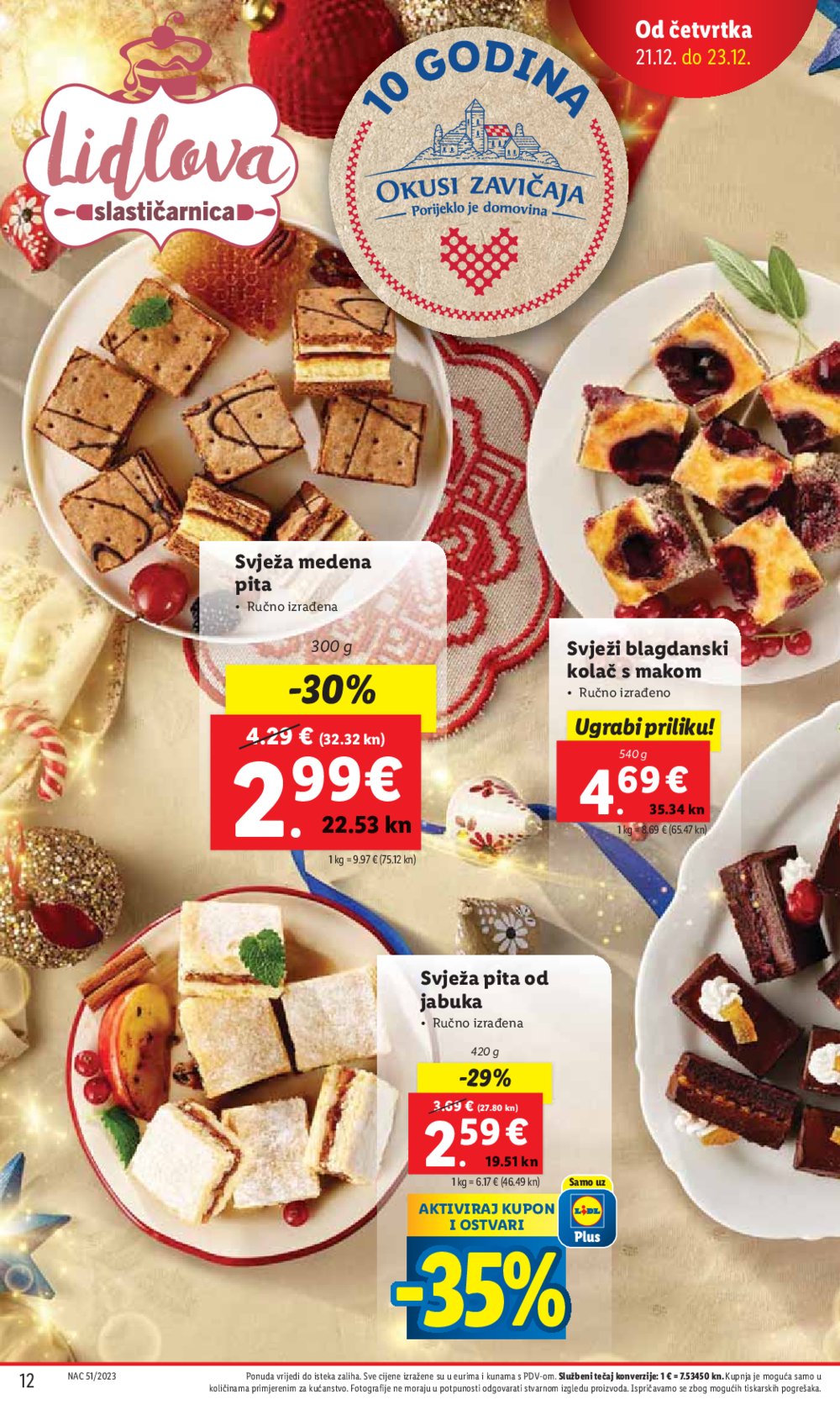 Lidl katalog Ponuda od četvrtka 21.12.-23.12.2023.