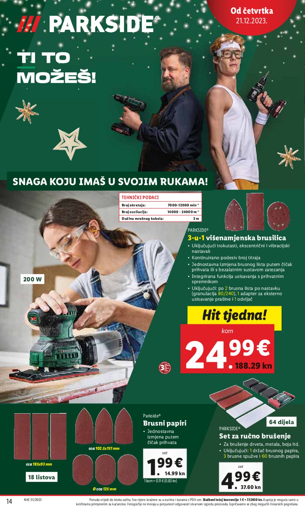 Lidl katalog Ponuda od četvrtka 21.12.-23.12.2023.