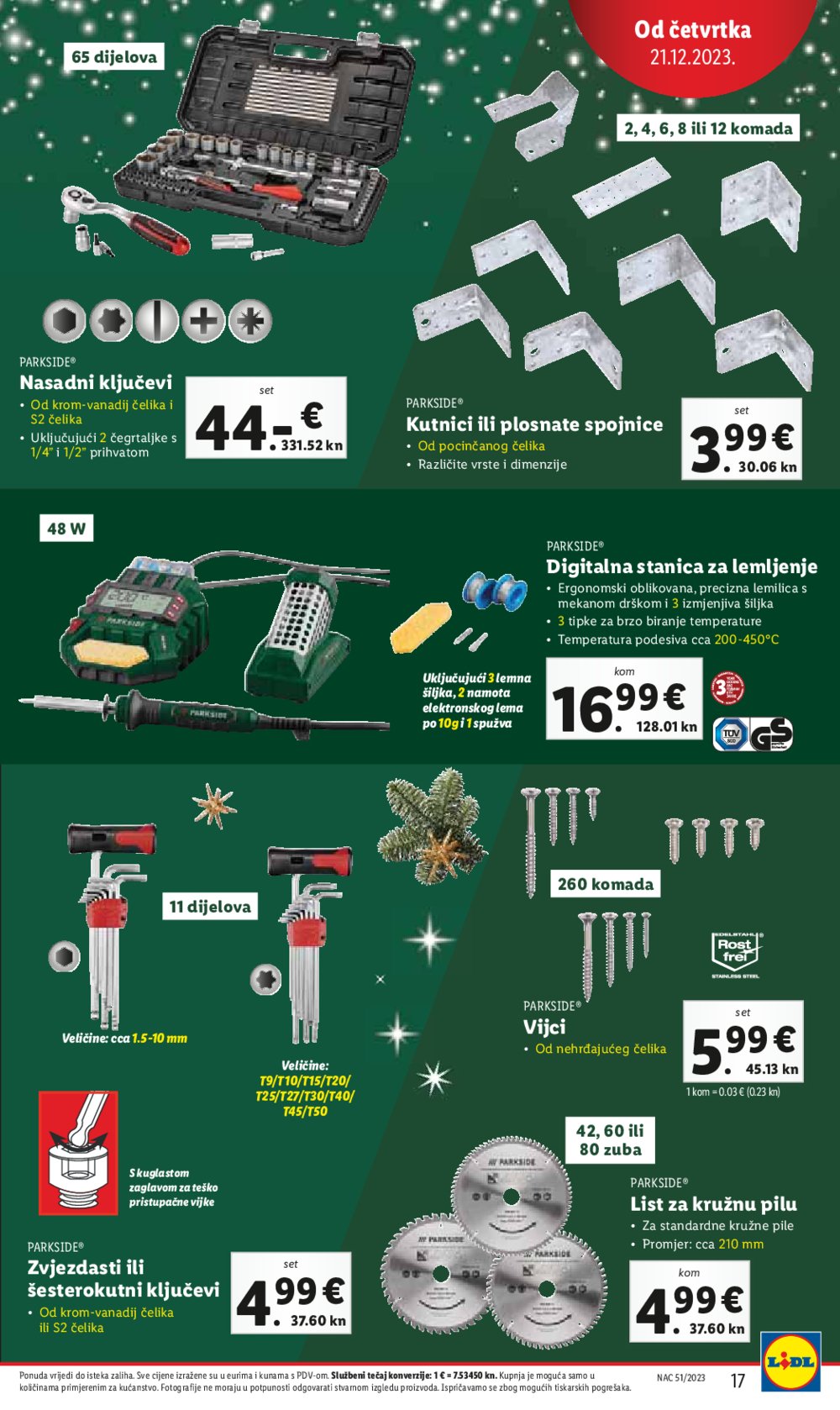 Lidl katalog Ponuda od četvrtka 21.12.-23.12.2023.