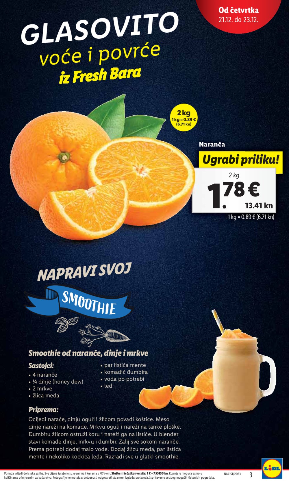 Lidl katalog Ponuda od četvrtka 21.12.-23.12.2023.