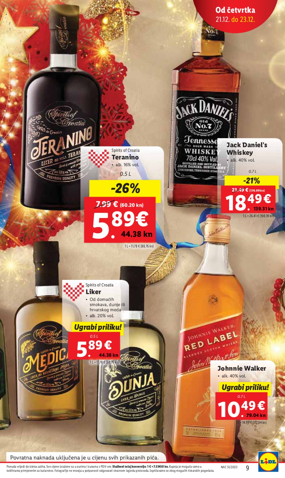 Lidl katalog Ponuda od četvrtka 21.12.-23.12.2023.