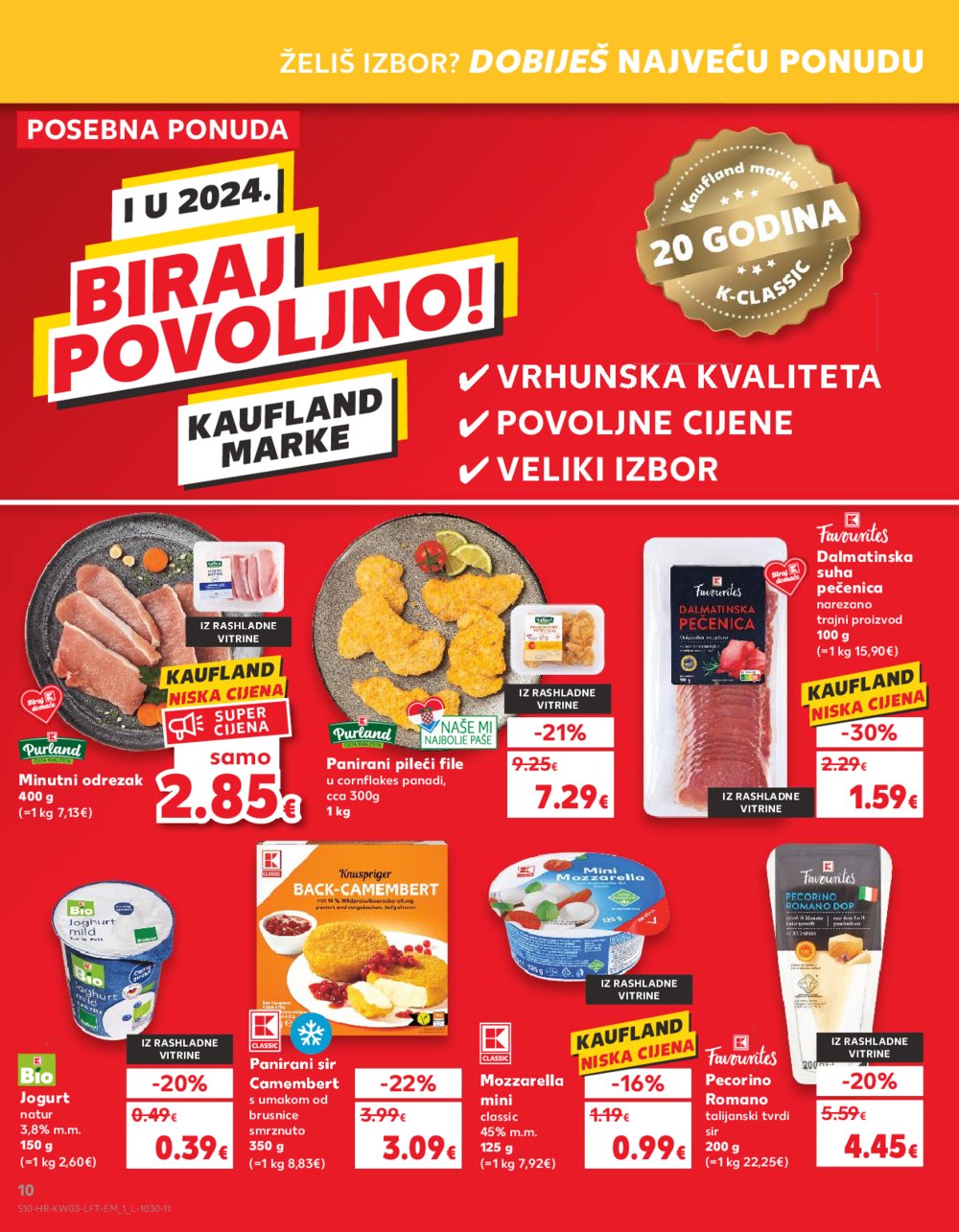 Kaufland katalog Akcija 17.01.-23.01.2024. Zagreb Ravnice, Barutanski jarak, Studentski grad, Peščenica