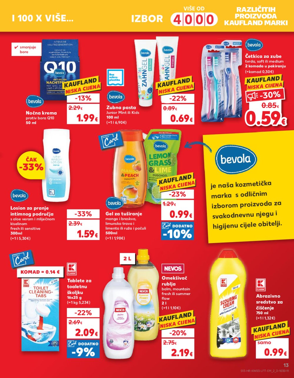 Kaufland katalog Akcija 17.01.-23.01.2024. Zagreb Ravnice, Barutanski jarak, Studentski grad, Peščenica