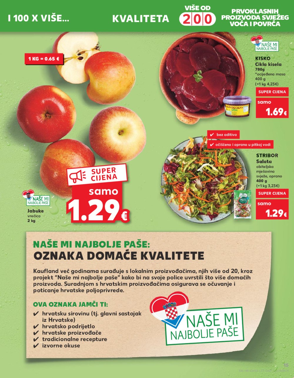 Kaufland katalog Akcija 17.01.-23.01.2024. Zagreb Ravnice, Barutanski jarak, Studentski grad, Peščenica