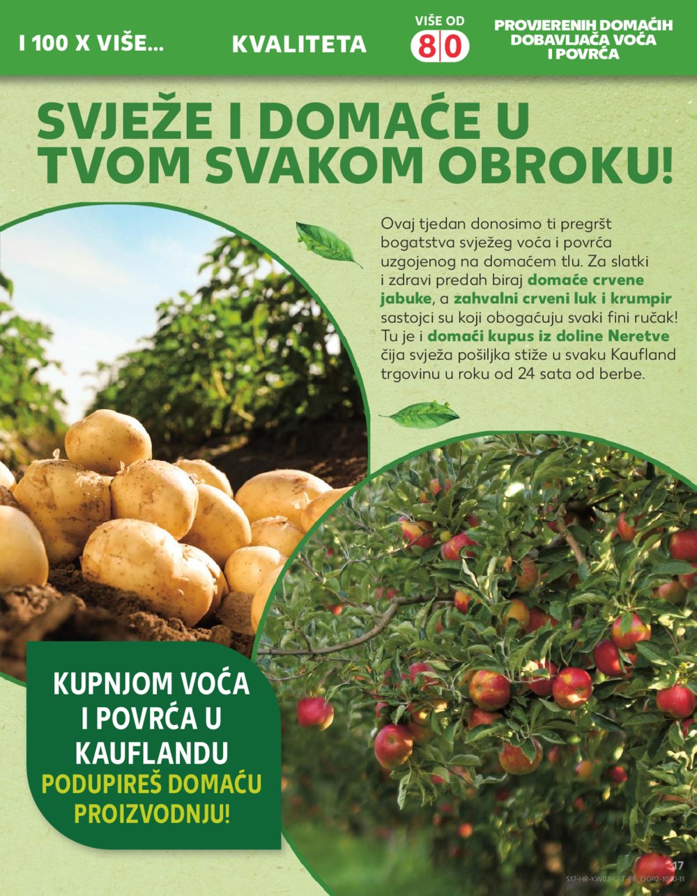 Kaufland katalog Akcija 17.01.-23.01.2024. Zagreb Ravnice, Barutanski jarak, Studentski grad, Peščenica