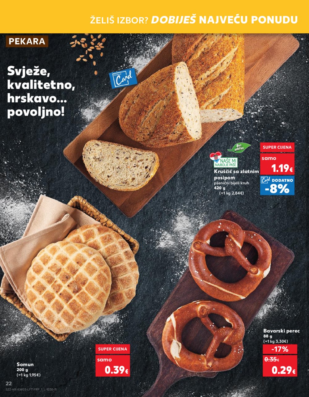 Kaufland katalog Akcija 17.01.-23.01.2024. Zagreb Ravnice, Barutanski jarak, Studentski grad, Peščenica