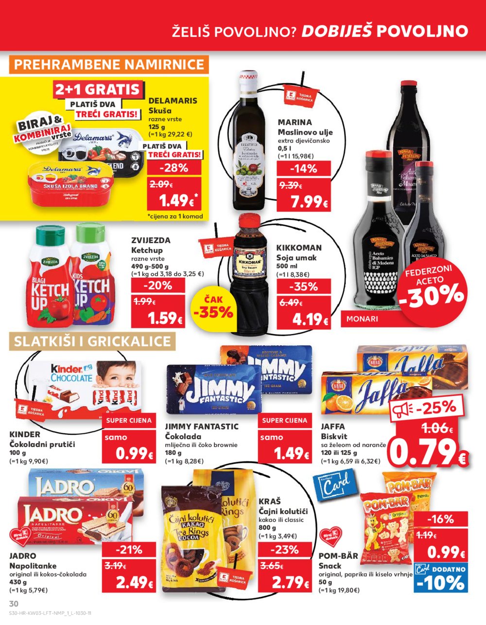 Kaufland katalog Akcija 17.01.-23.01.2024. Zagreb Ravnice, Barutanski jarak, Studentski grad, Peščenica