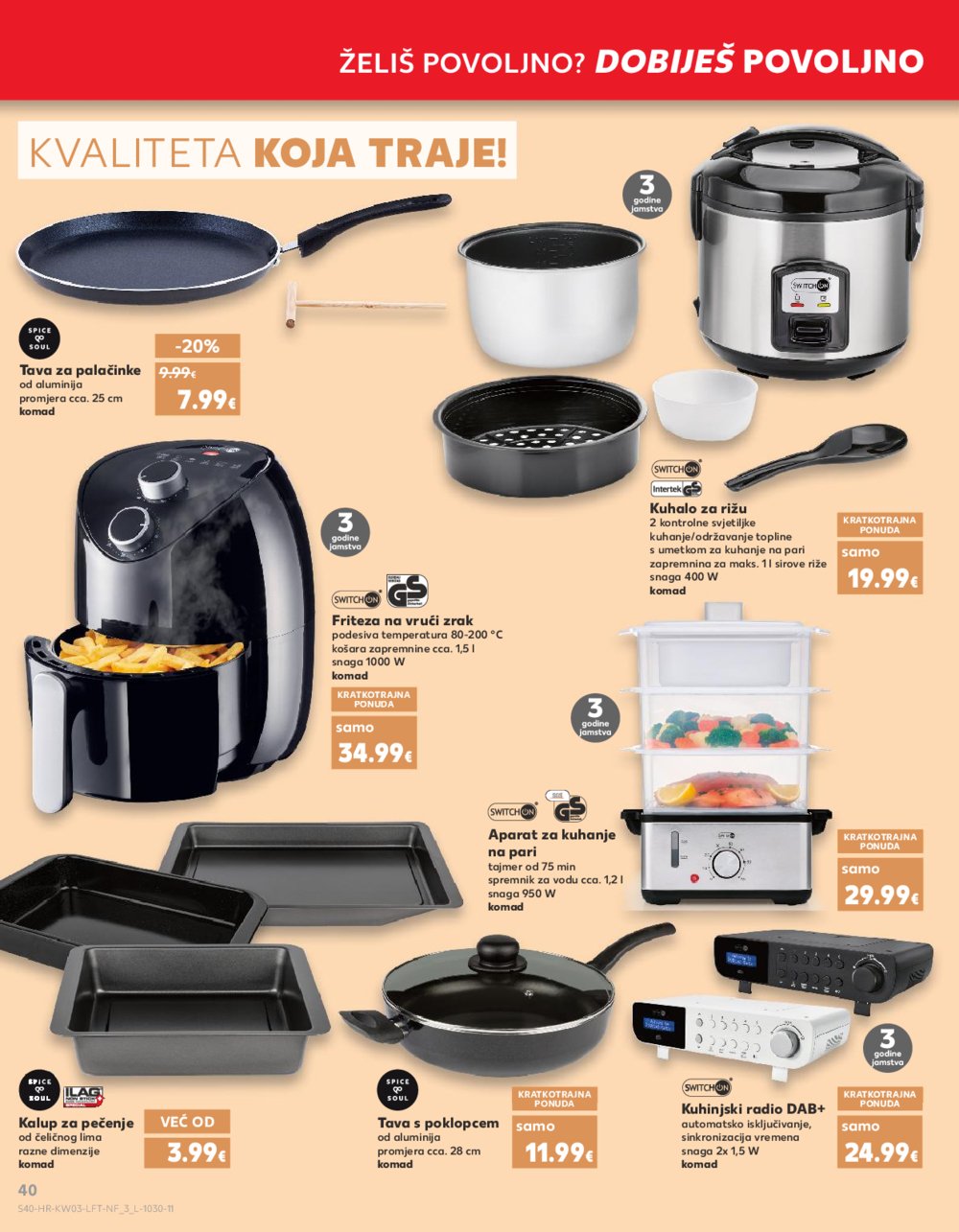 Kaufland katalog Akcija 17.01.-23.01.2024. Zagreb Ravnice, Barutanski jarak, Studentski grad, Peščenica