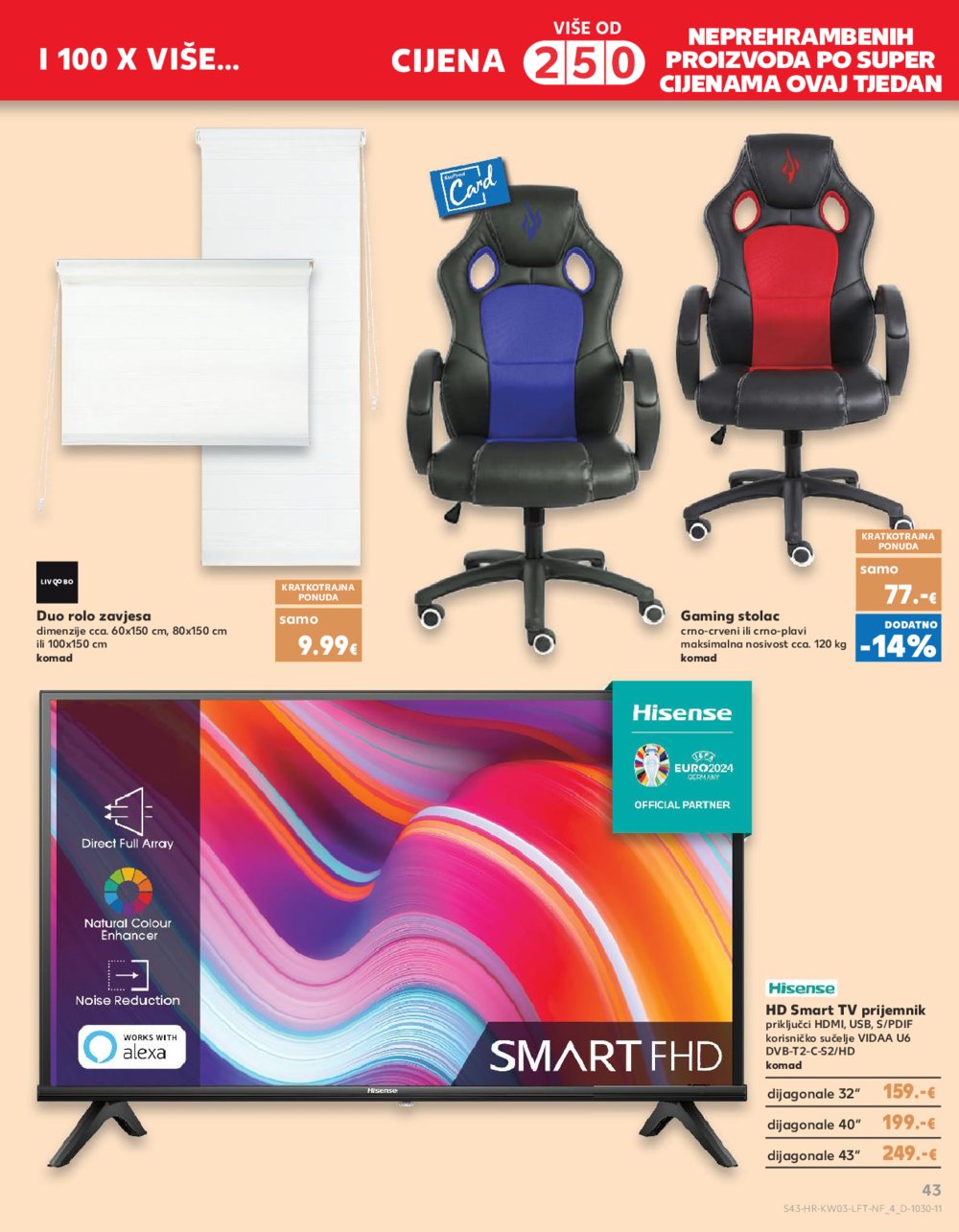 Kaufland katalog Akcija 17.01.-23.01.2024. Zagreb Ravnice, Barutanski jarak, Studentski grad, Peščenica