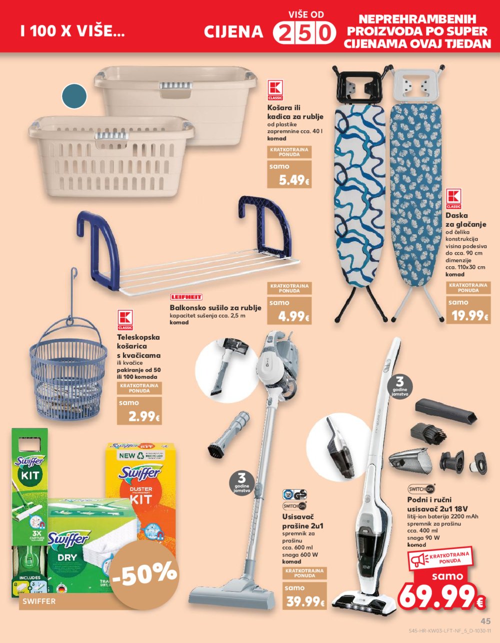 Kaufland katalog Akcija 17.01.-23.01.2024. Zagreb Ravnice, Barutanski jarak, Studentski grad, Peščenica