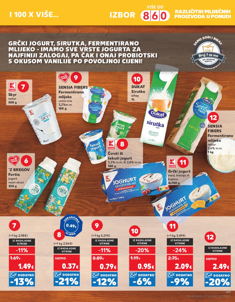 Kaufland katalog Akcija 17.01.-23.01.2024. Zagreb Ravnice, Barutanski jarak, Studentski grad, Peščenica