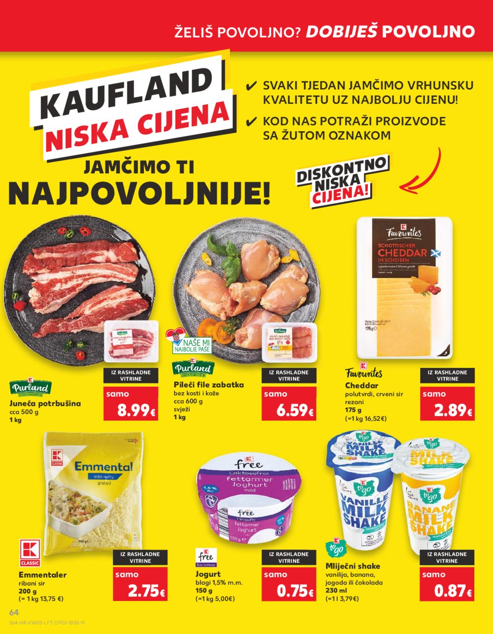 Kaufland katalog Akcija 17.01.-23.01.2024. Zagreb Ravnice, Barutanski jarak, Studentski grad, Peščenica