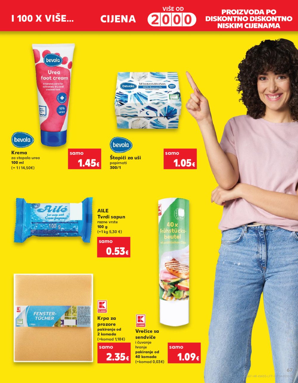 Kaufland katalog Akcija 17.01.-23.01.2024. Zagreb Ravnice, Barutanski jarak, Studentski grad, Peščenica