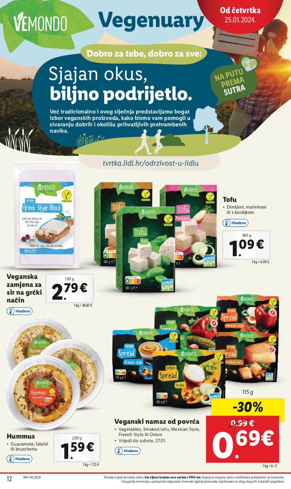 Lidl katalog super ponuda od četvrtka 25.01.-27.01.2024.