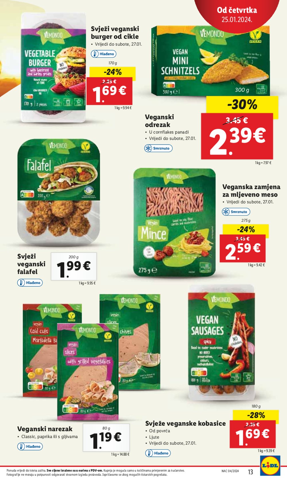 Lidl katalog super ponuda od četvrtka 25.01.-27.01.2024.