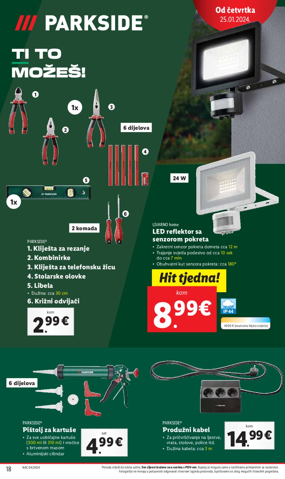 Lidl katalog super ponuda od četvrtka 25.01.-27.01.2024.