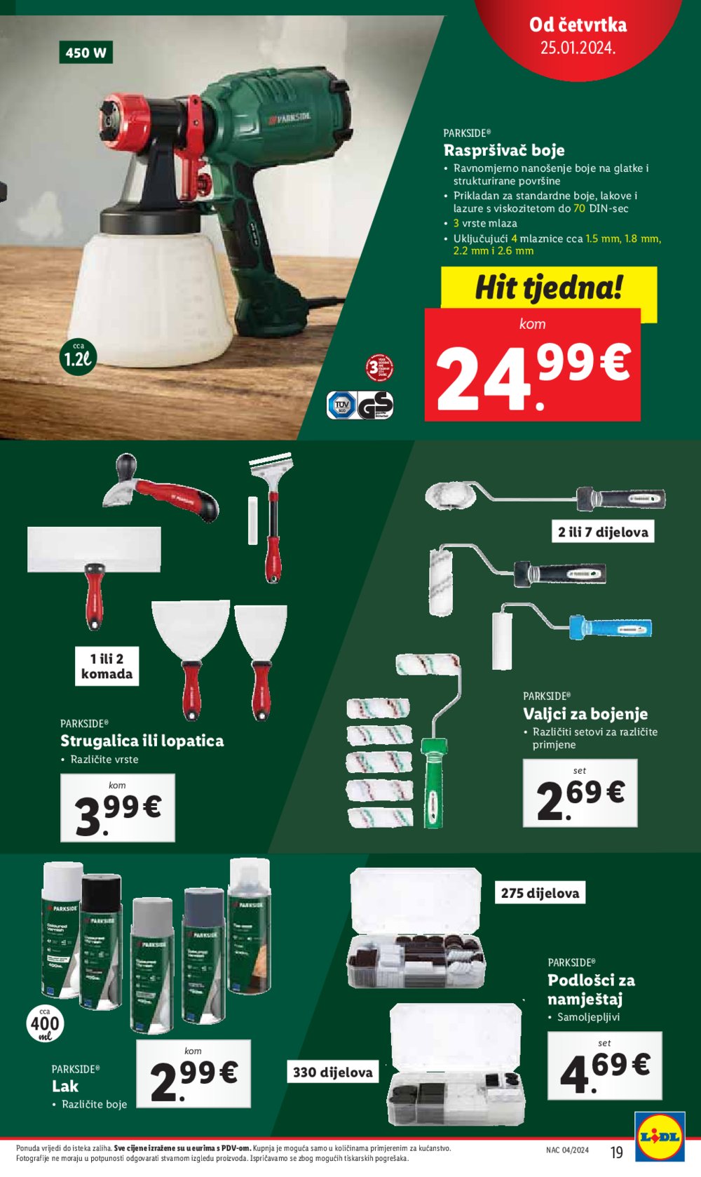 Lidl katalog super ponuda od četvrtka 25.01.-27.01.2024.