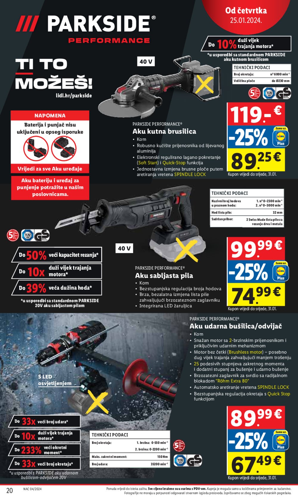 Lidl katalog super ponuda od četvrtka 25.01.-27.01.2024.