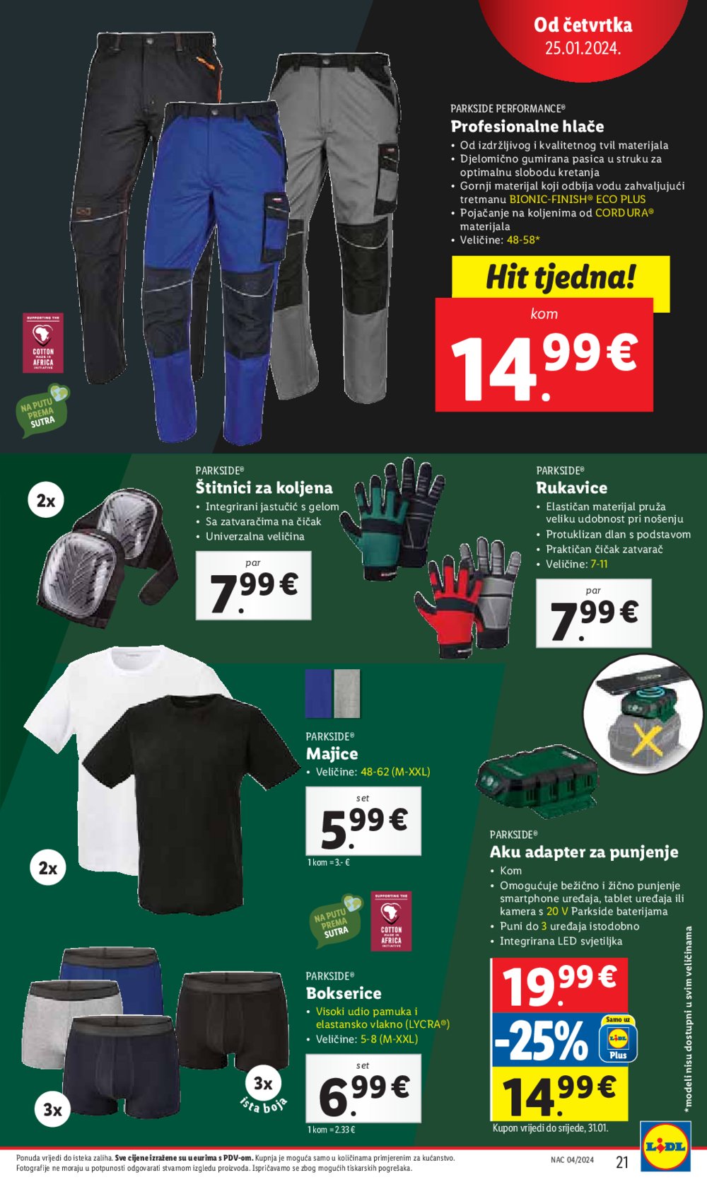 Lidl katalog super ponuda od četvrtka 25.01.-27.01.2024.