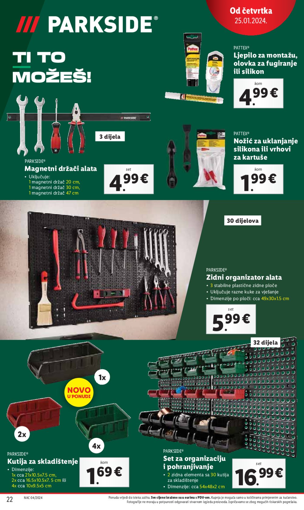 Lidl katalog super ponuda od četvrtka 25.01.-27.01.2024.