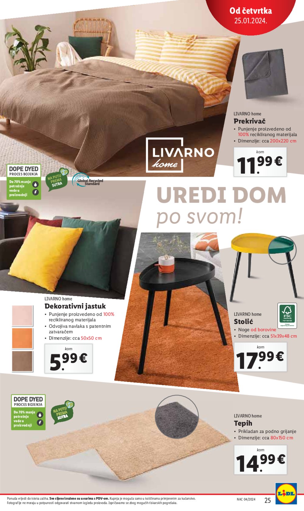 Lidl katalog super ponuda od četvrtka 25.01.-27.01.2024.