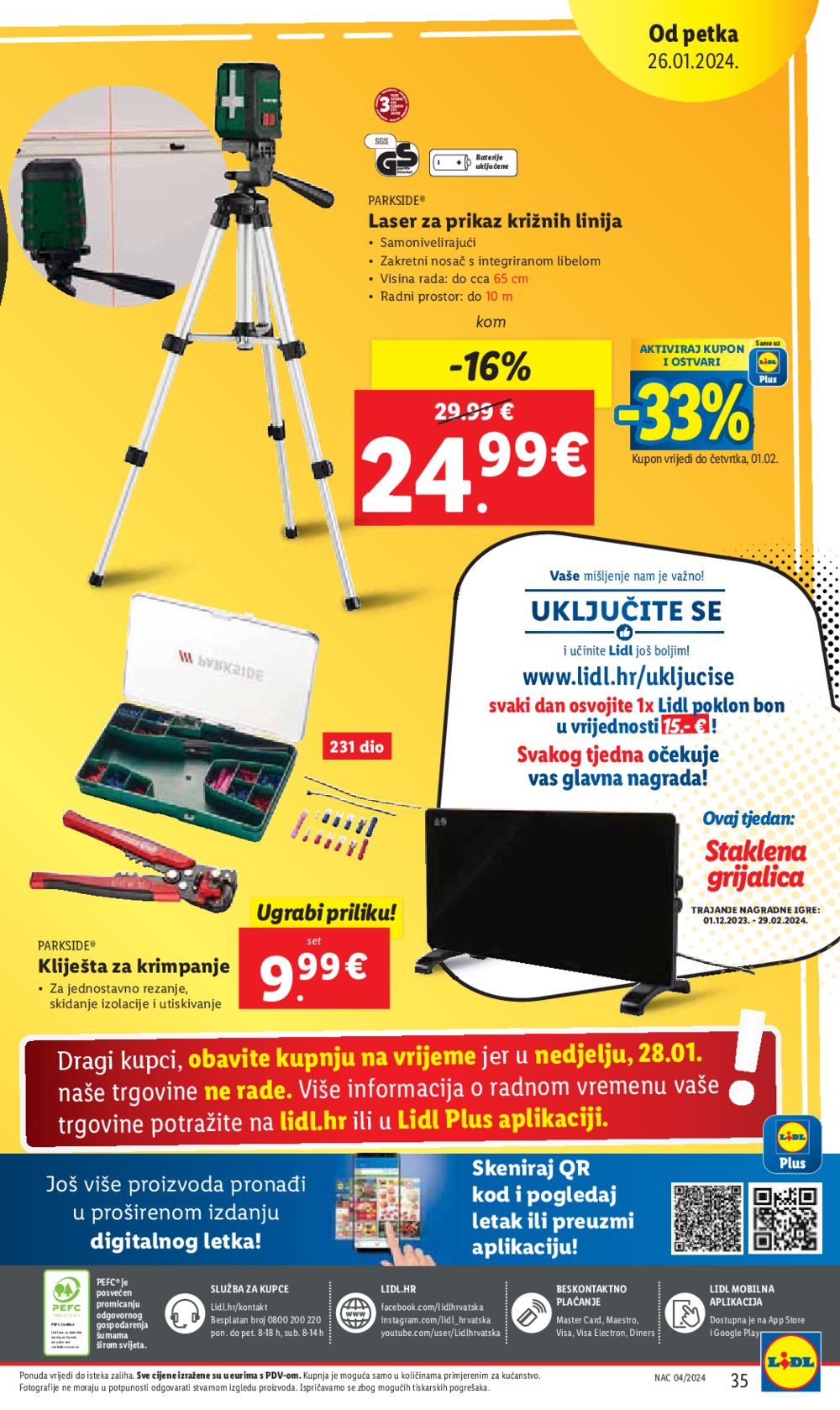 Lidl katalog super ponuda od četvrtka 25.01.-27.01.2024.