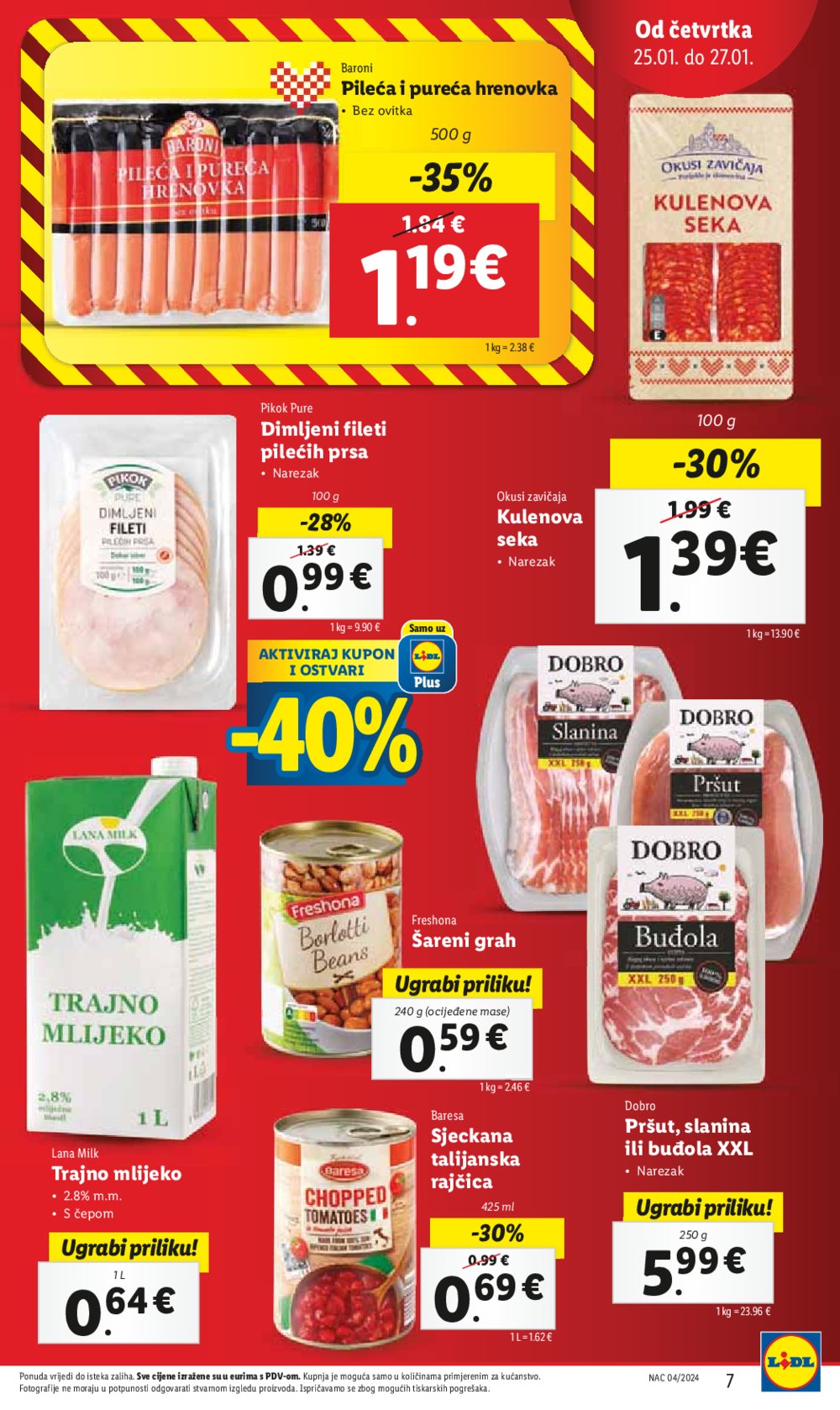 Lidl katalog super ponuda od četvrtka 25.01.-27.01.2024.