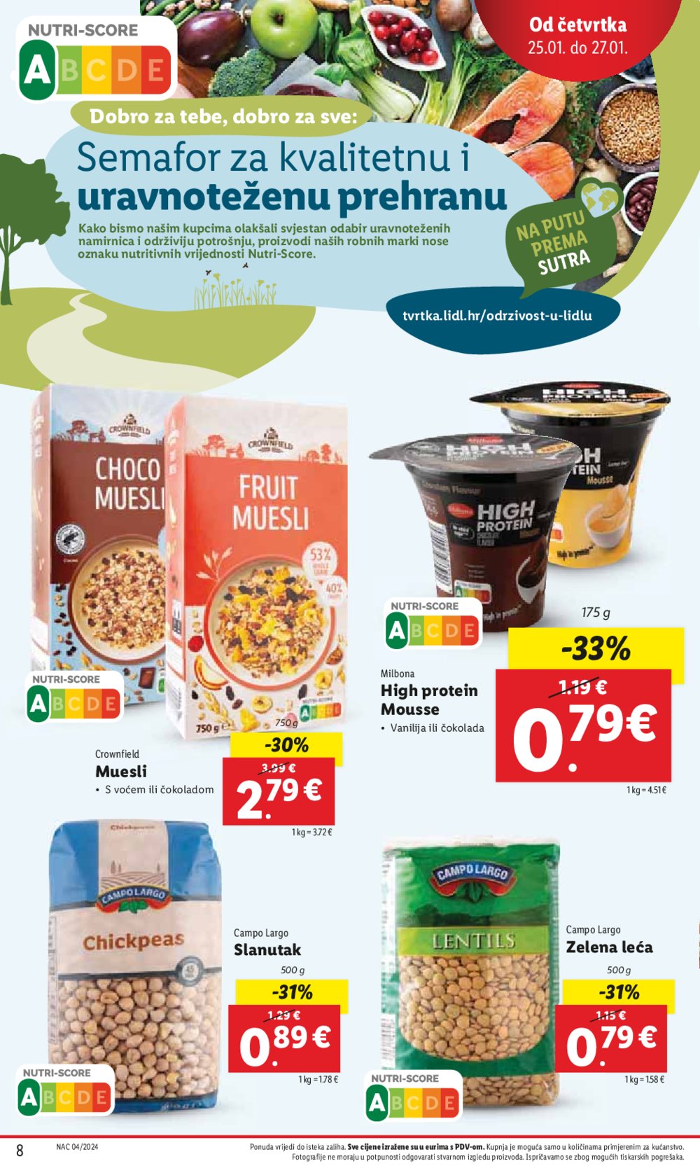 Lidl katalog super ponuda od četvrtka 25.01.-27.01.2024.