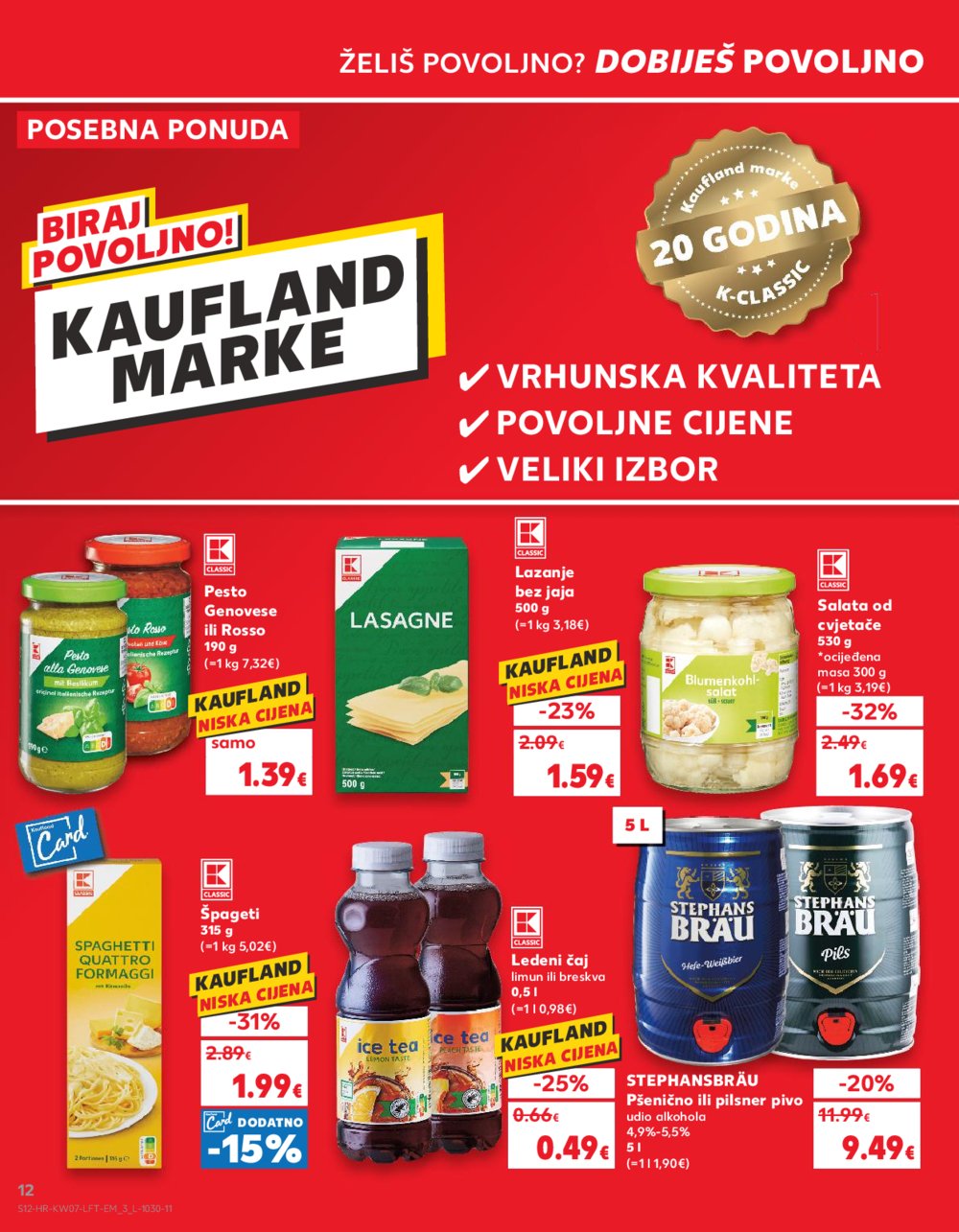 Kaufland katalog Akcija 14.02.-20.02.2024. Osijek