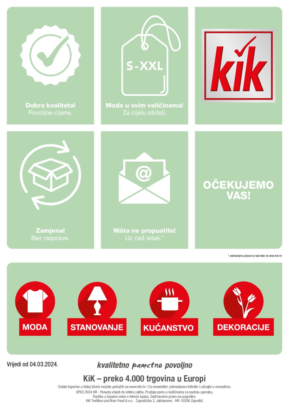 KiK katalog Sve što Voliš 01.03.-10.03.2024.