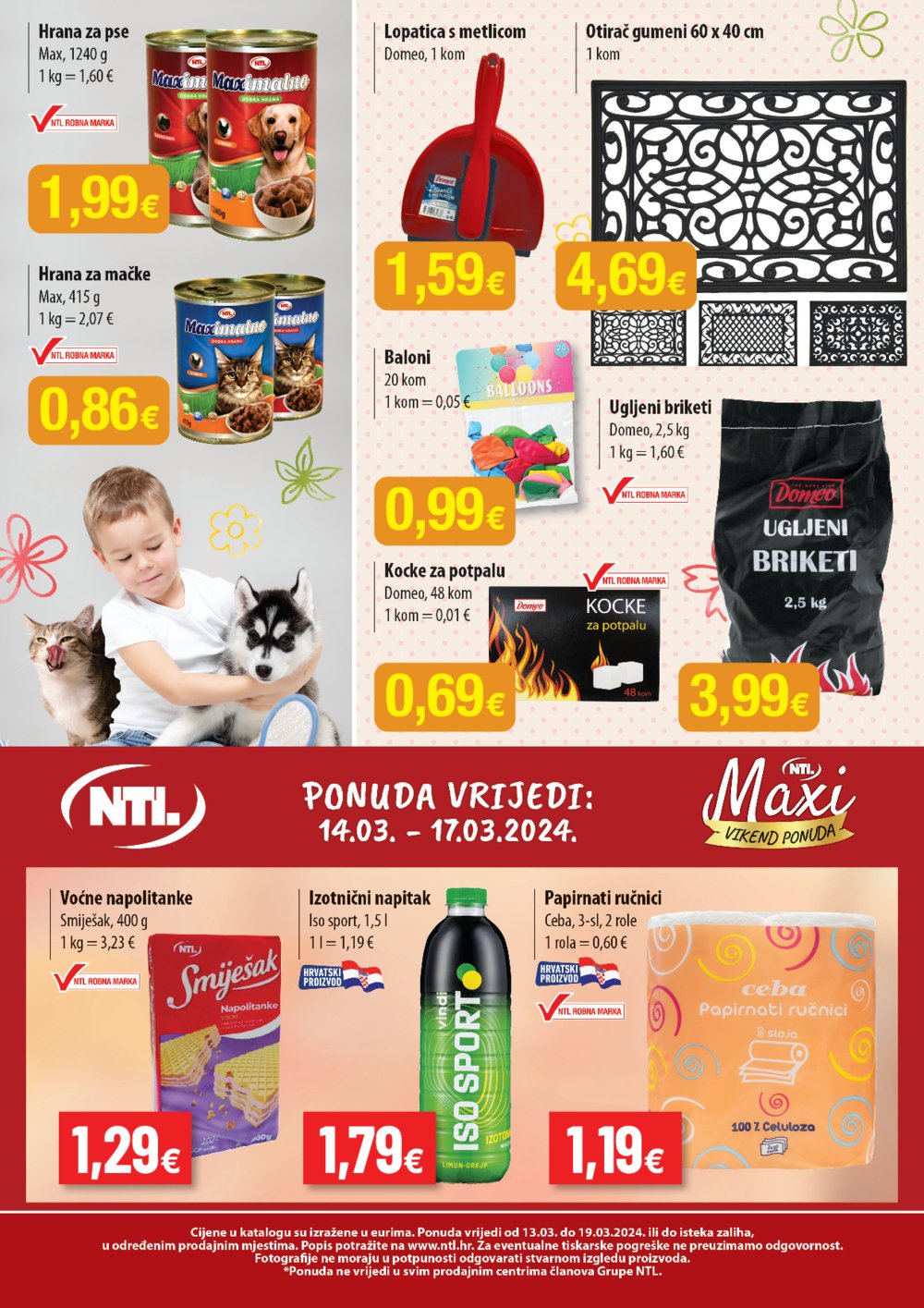 Gavranović katalog NTL Maxi Tjedna ponuda 13.03.-19.03.2024.